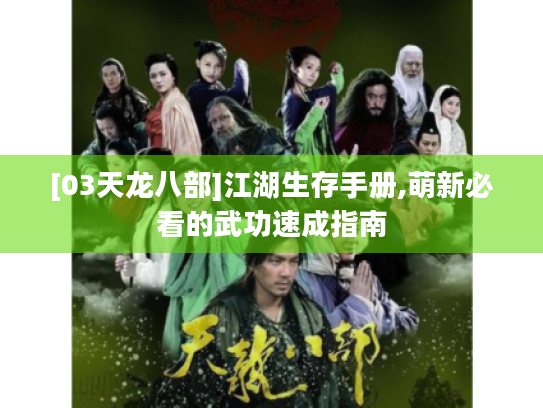 [03天龙八部]江湖生存手册,萌新必看的武功速成指南