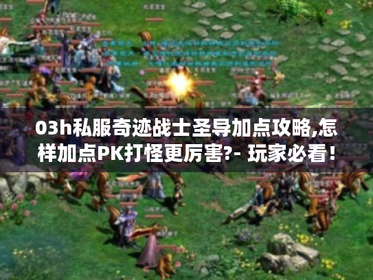 03h私服奇迹战士圣导加点攻略,怎样加点PK打怪更厉害?- 玩家必看! 03h私服奇迹战士圣导加点攻略,怎样加点PK打怪更厉害?- 玩家必看!