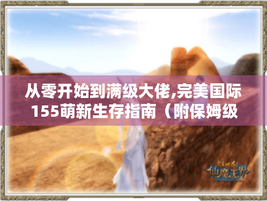 从零开始到满级大佬,完美国际155萌新生存指南（附保姆级攻略）