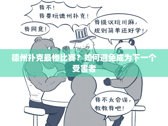 德州扑克最惨比赛？如何避免成为下一个受害者