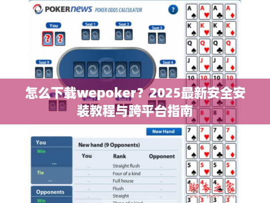 怎么下载wepoker？2025最新安全安装教程与跨平台指南