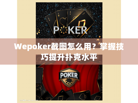 Wepoker截图怎么用?掌握技巧提升扑克水平 Wepoker截图怎么用?掌握技巧提升扑克水平