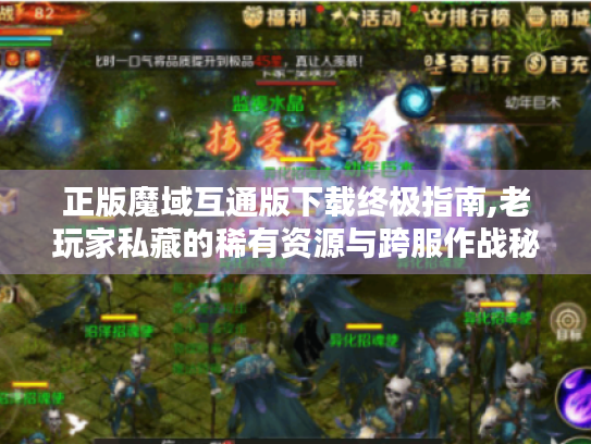 正版魔域互通版下载终极指南,老玩家私藏的稀有资源与跨服作战秘籍