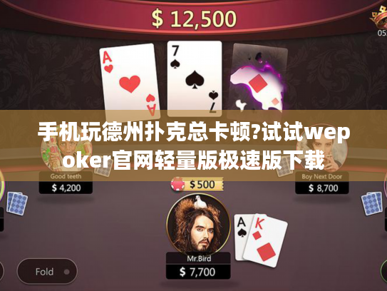 手机玩德州扑克总卡顿?试试wepoker官网轻量版极速版下载