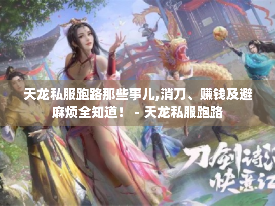 天龙私服跑路那些事儿,消刀、赚钱及避麻烦全知道! - 天龙私服跑路 天龙私服跑路那些事儿,消刀、赚钱及避麻烦全知道! - 天龙私服跑路