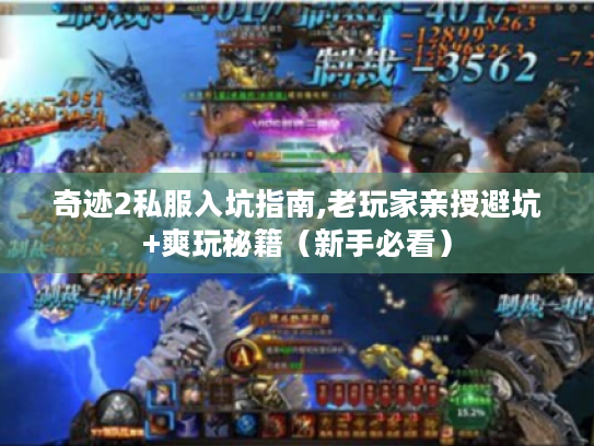 奇迹2私服入坑指南,老玩家亲授避坑+爽玩秘籍（新手必看）