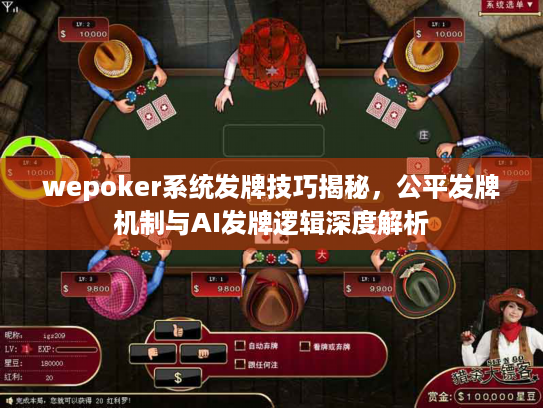 wepoker系统发牌技巧揭秘,公平发牌机制与AI发牌逻辑深度解析 wepoker系统发牌技巧揭秘,公平发牌机制与AI发牌逻辑深度解析
