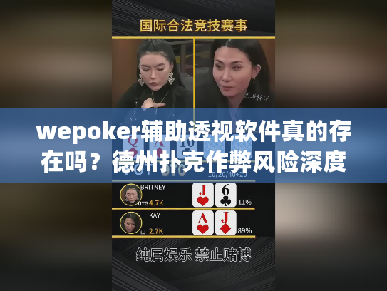 wepoker辅助透视软件真的存在吗?德州扑克作弊风险深度揭秘 wepoker辅助透视软件真的存在吗?德州扑克作弊风险深度揭秘