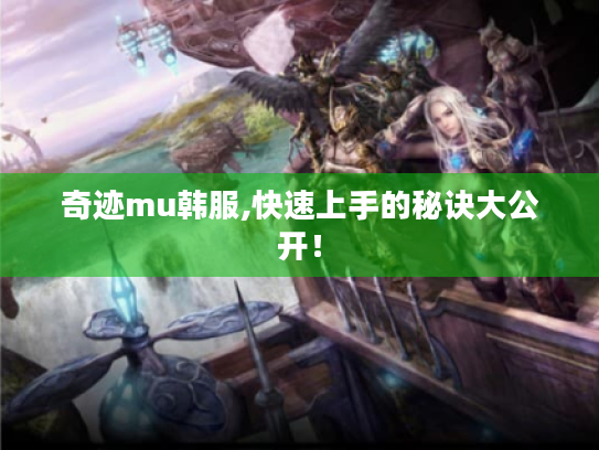 奇迹mu韩服,快速上手的秘诀大公开！