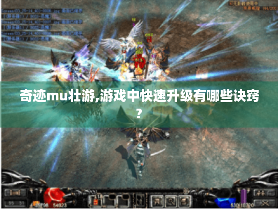 奇迹mu壮游,游戏中快速升级有哪些诀窍?