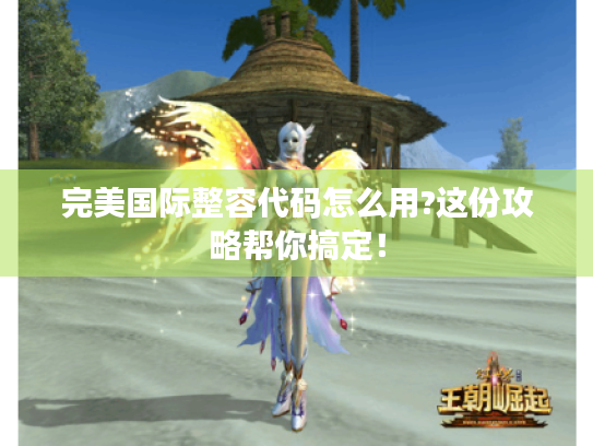 完美国际整容代码怎么用?这份攻略帮你搞定！