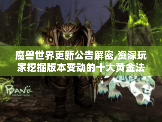 魔兽世界更新公告解密,资深玩家挖掘版本变动的十大黄金法则