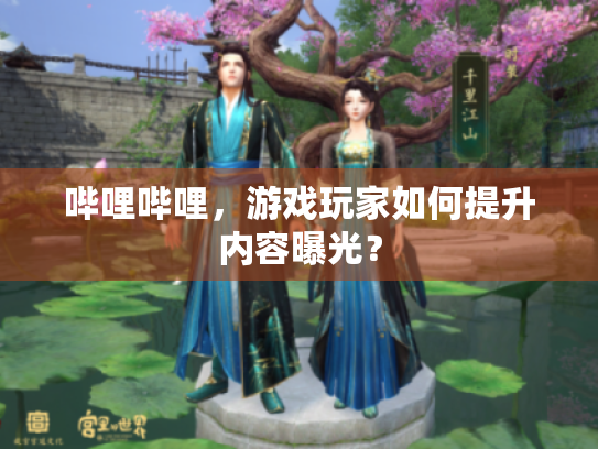 哔哩哔哩，游戏玩家如何提升内容曝光？