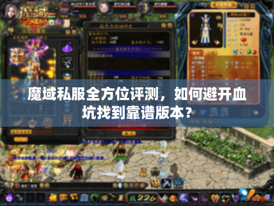 魔域私服全方位评测，如何避开血坑找到靠谱版本？