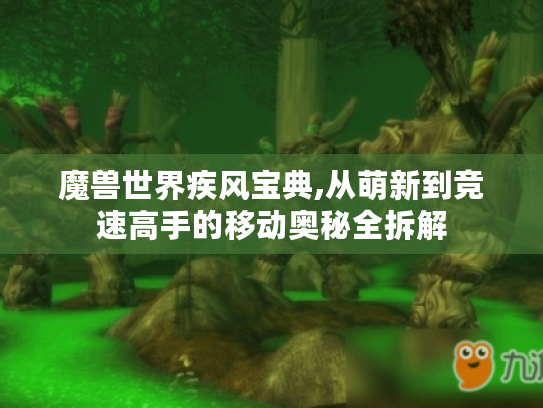 魔兽世界疾风宝典,从萌新到竞速高手的移动奥秘全拆解