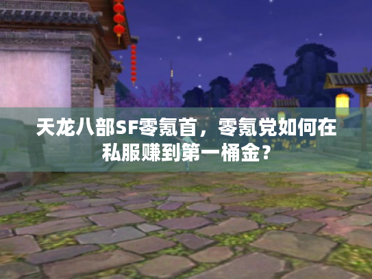 天龙八部SF零氪首，零氪党如何在私服赚到第一桶金？