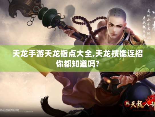 天龙手游天龙指点大全,天龙技能连招你都知道吗?