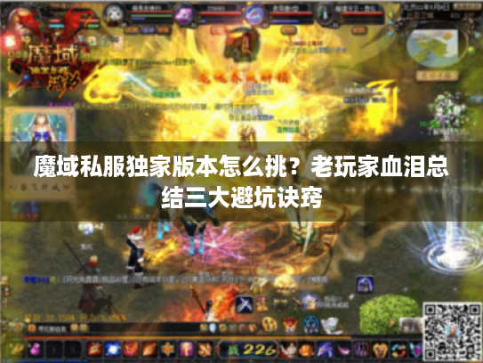 魔域私服独家版本怎么挑？老玩家血泪总结三大避坑诀窍
