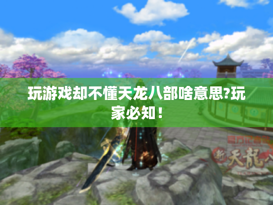 玩游戏却不懂天龙八部啥意思?玩家必知！