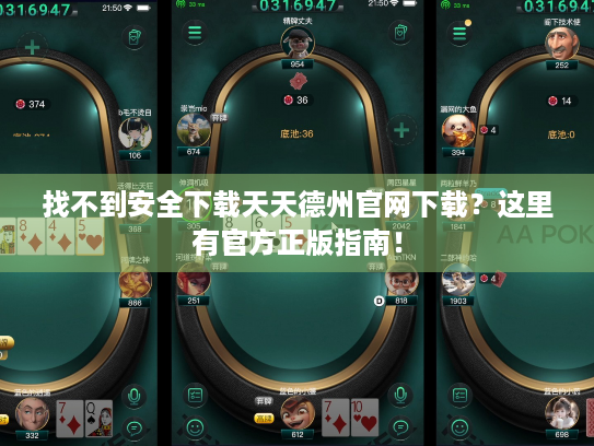 找不到安全下载天天德州官网下载？这里有官方正版指南！