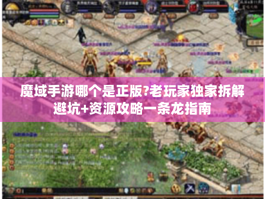 魔域手游哪个是正版?老玩家独家拆解避坑+资源攻略一条龙指南