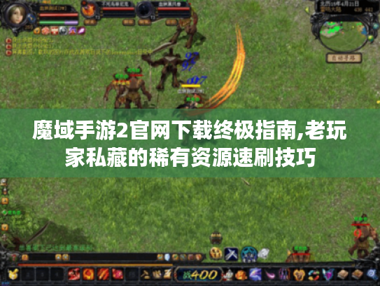 魔域手游2官网下载终极指南,老玩家私藏的稀有资源速刷技巧