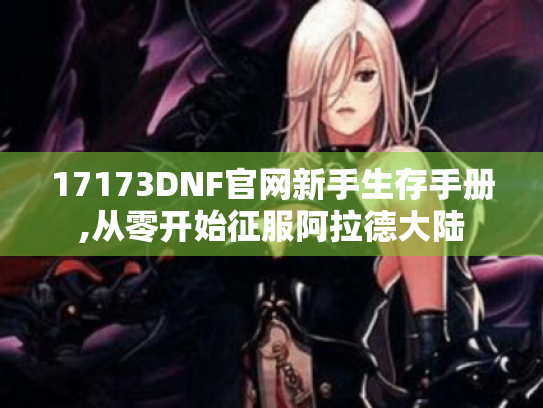 17173DNF官网新手生存手册,从零开始征服阿拉德大陆