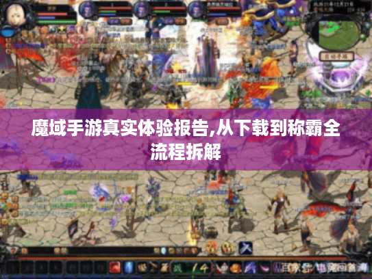 魔域手游真实体验报告,从下载到称霸全流程拆解