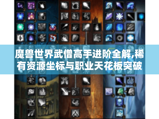 魔兽世界武僧高手进阶全解,稀有资源坐标与职业天花板突破