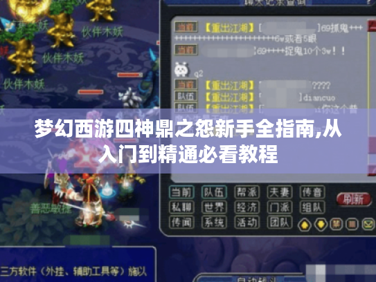 梦幻西游四神鼎之怨新手全指南,从入门到精通必看教程