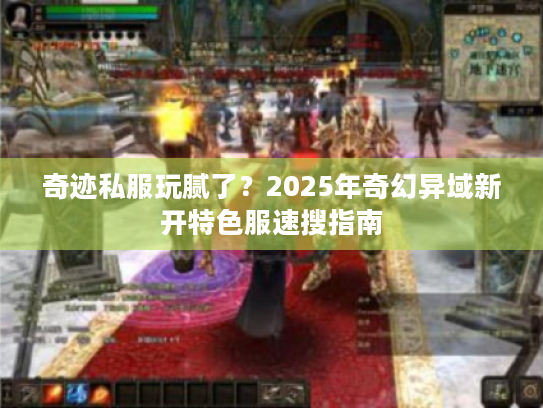 奇迹私服玩腻了？2025年奇幻异域新开特色服速搜指南