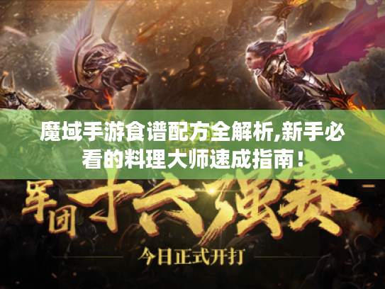 魔域手游食谱配方全解析,新手必看的料理大师速成指南！
