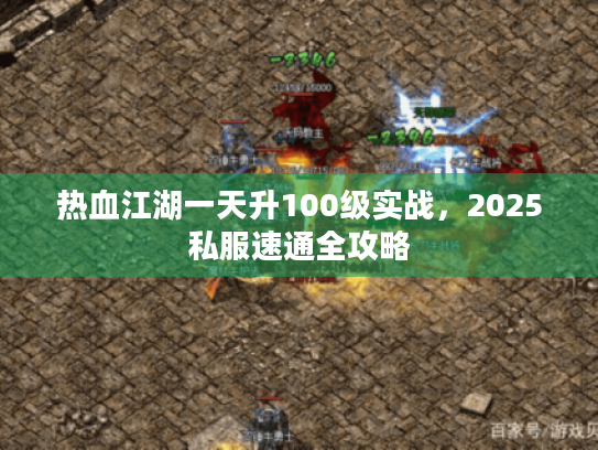 热血江湖一天升100级实战，2025私服速通全攻略
