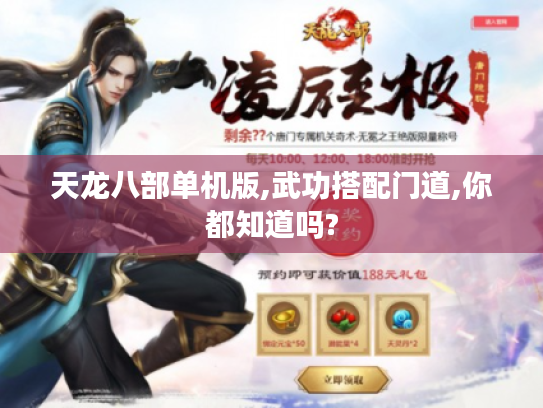 天龙八部单机版,武功搭配门道,你都知道吗?