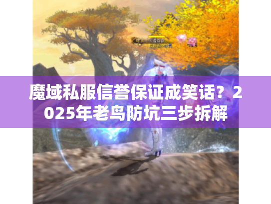 魔域私服信誉保证成笑话？2025年老鸟防坑三步拆解