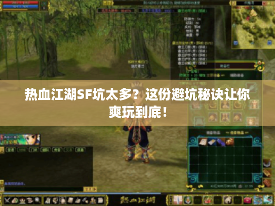 热血江湖SF坑太多？这份避坑秘诀让你爽玩到底！