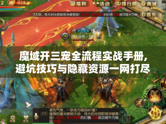 魔域开三宠全流程实战手册,避坑技巧与隐藏资源一网打尽