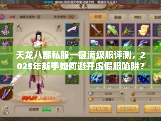 天龙八部私服一键满级服评测,2025年新手如何避开虚假服陷阱? 天龙八部私服一键满级服评测,2025年新手如何避开虚假服陷阱?