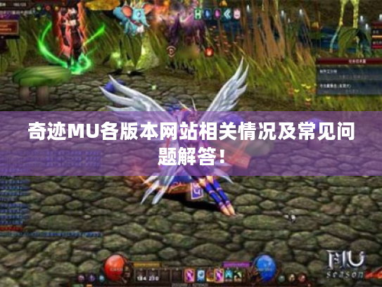 奇迹MU各版本网站相关情况及常见问题解答！