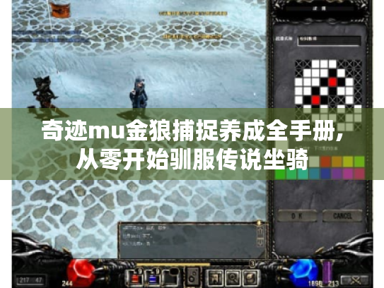 奇迹mu金狼捕捉养成全手册,从零开始驯服传说坐骑