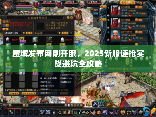 魔域发布网刚开服，2025新服速抢实战避坑全攻略