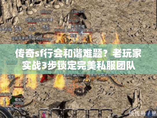 传奇sf行会和谐难题？老玩家实战3步锁定完美私服团队