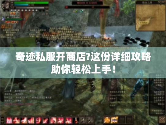 奇迹私服开商店?这份详细攻略助你轻松上手！