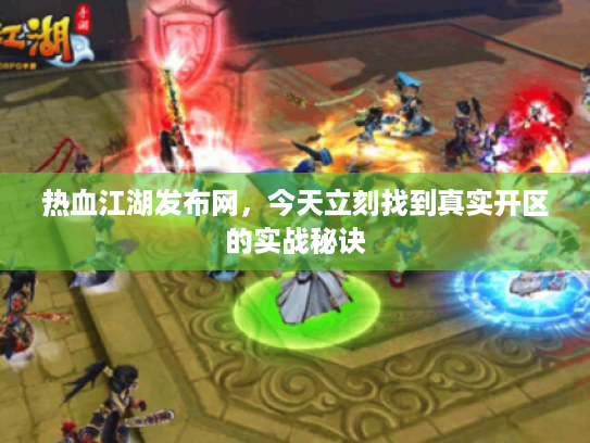热血江湖发布网，今天立刻找到真实开区的实战秘诀