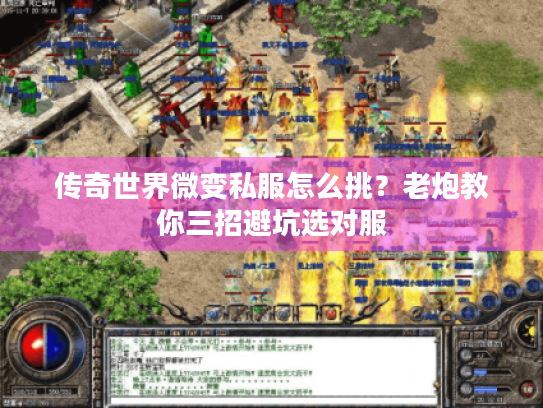 传奇世界微变私服怎么挑？老炮教你三招避坑选对服