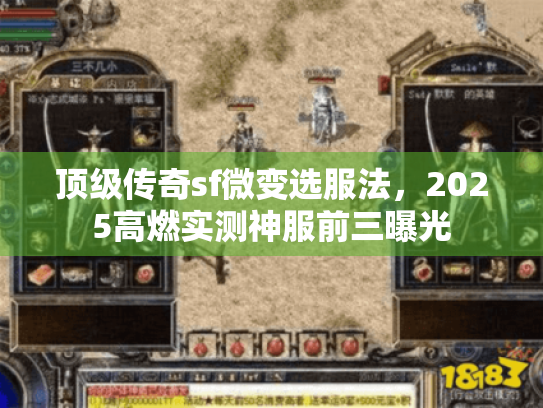 顶级传奇sf微变选服法，2025高燃实测神服前三曝光