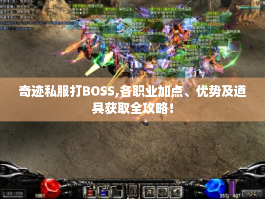 奇迹私服打BOSS,各职业加点、优势及道具获取全攻略！