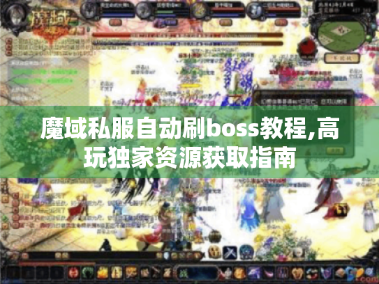 魔域私服自动刷boss教程,高玩独家资源获取指南