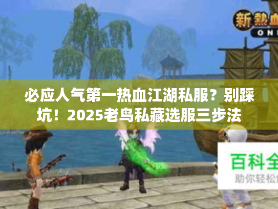 必应人气第一热血江湖私服？别踩坑！2025老鸟私藏选服三步法