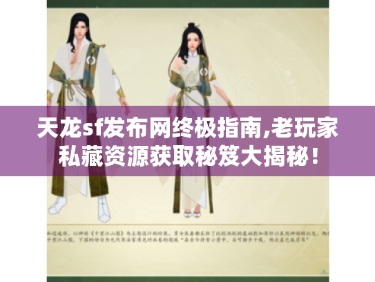 天龙sf发布网终极指南,老玩家私藏资源获取秘笈大揭秘！